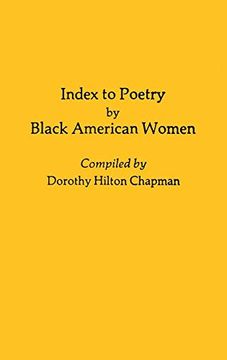 portada Index to Poetry by Black American Women: (Bibliographies and Indexes in Afro-American and African Studies) (in English)