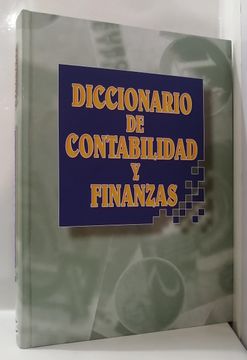 portada Diccionario de contabilidad y finanzas 1 tomo pasta dura (in Spanish)