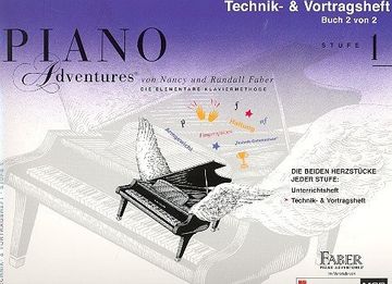 portada PIANO ADVENTURES TECHNIK VORTRAGSHEFT 1