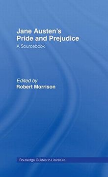 portada Jane Austen's Pride and Prejudice: A Routledge Study Guide and Sourcebook (Routledge Guides to Literature) (en Inglés)