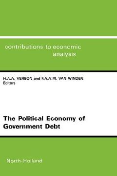portada political economy of government debt, the: symposium: revised papers