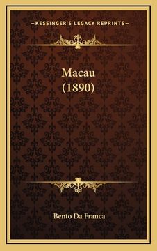 portada Macau (1890) (en Portugués)
