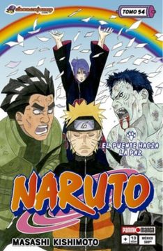 portada Naruto N. 54 (de 72) (in Spanish)