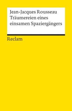 portada Träumereien Eines Einsamen Spaziergängers: Neuübersetzung (en Alemán)