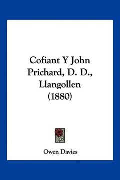 portada Cofiant y John Prichard, d. D. , Llangollen (1880)
