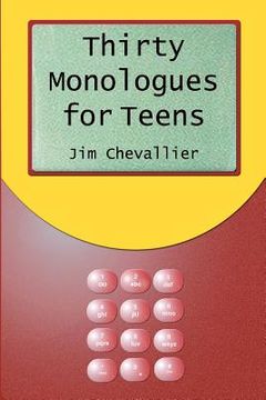 portada thirty monologues for teens