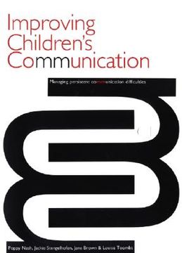 portada improving children's communication: aspects of care (en Inglés)