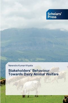 portada Stakeholders' Behaviour Towards Dairy Animal Welfare (en Inglés)