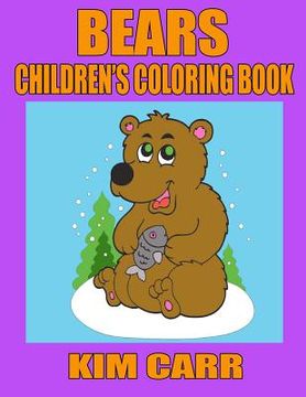 portada Bears: Children's Coloring Book (in English)