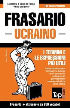 portada Frasario Italiano-Ucraino e mini dizionario da 250 vocaboli