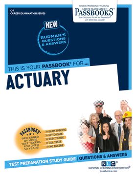 portada Actuary (C-7): Passbooks Study Guide Volume 7 (en Inglés)