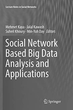 portada Social Network Based big Data Analysis and Applications (Lecture Notes in Social Networks) (en Inglés)