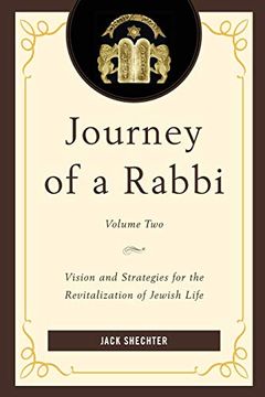 portada Journey of a Rabbi, Volume Two: Vision and Strategies for the Revitalization of Jewish Life: 2 (en Inglés)