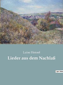 portada Lieder aus dem Nachlaß (in German)