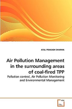 portada air pollution management in the surrounding areas of coal-fired tpp (en Inglés)