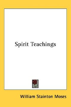portada spirit teachings (in English)
