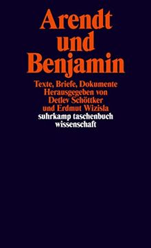 portada Arendt und Benjamin. (en Alemán)