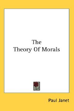 portada the theory of morals (en Inglés)