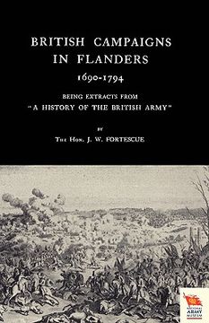 portada british campaigns in flanders 1690-1794 (en Inglés)