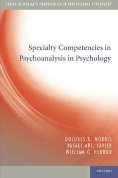portada Specialty Competencies in Psychoanalysis in Psychology (Specialty Competencies in Professional Psychology) (en Inglés)
