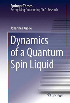 portada Dynamics of a Quantum Spin Liquid (Springer Theses)