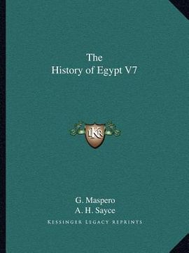 portada the history of egypt v7 (in English)