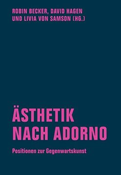 portada Ästhetik Nach Adorno (in German)