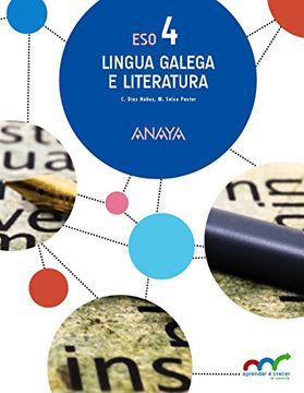 portada g).(16).lingua galega 4ºeso.(trim).(aprender crecer) (in Spanish)