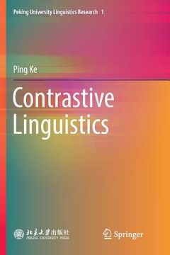 portada Contrastive Linguistics (en Inglés)
