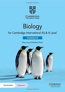 portada Cambridge International as & a Level Biology. Workbook With Cambridge Elevate Enhanced Edition. Per le Scuole Superori. Con Espansione Online (en Inglés)