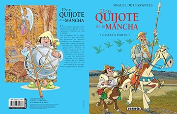 portada Colección don Quijote de la Mancha (Versión Infantil) 2da Parte)(Tapa Blanda)
