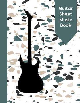 portada Guitar Sheet Music Book: Tab Paper for Guitarists (en Inglés)