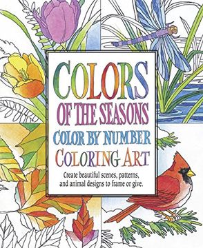 portada Colors of the Seasons Color by Number Coloring Art
