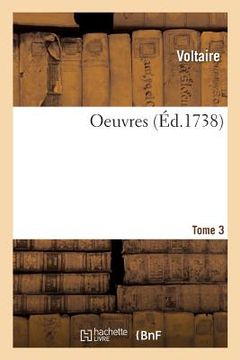 portada Oeuvres. Tome 3 (in French)
