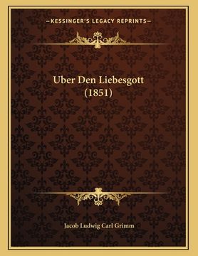 portada Uber Den Liebesgott (1851) (en Alemán)