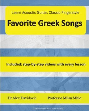 portada Learn Acoustic Guitar, Classic Fingerstyle: Favorite Greek Songs (in English)