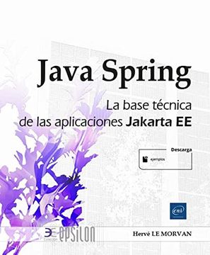portada Java Spring la Base Técnica de las Aplicaciones Jakarta ee