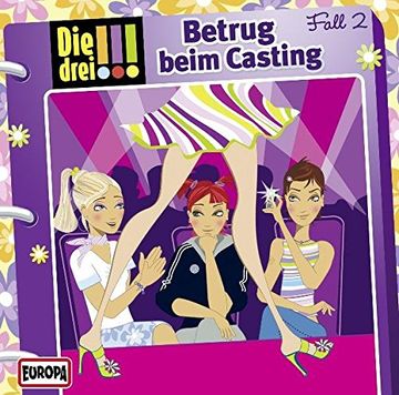 portada Die Drei!   02 (Ausrufezeichen): Betrug Beim Casting