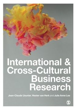 portada International and Cross-Cultural Business Research (in English)