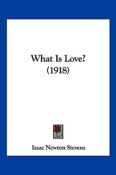 portada what is love? (1918)