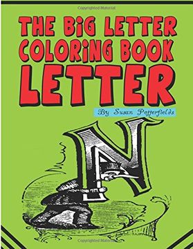 portada The Big Letter Coloring Book: Letter N (Volume 14)
