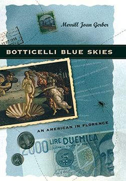 portada Botticelli Blue Skies: An American in Florence (en Inglés)