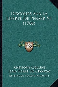 portada Discours Sur La Liberte De Penser V1 (1766) (in French)