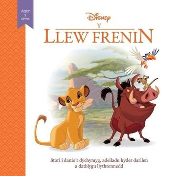portada Disney Agor y Drws: Llew Frenin, y (en Welsh)