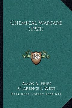 portada chemical warfare (1921) (en Inglés)