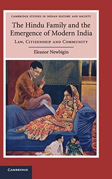 portada The Hindu Family and the Emergence of Modern India (Cambridge Studies in Indian History and Society) (in English)