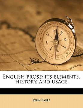 portada english prose: its elements, history, and usage (in English)