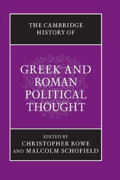 portada The Cambridge History of Greek and Roman Political Thought Paperback (The Cambridge History of Political Thought) (en Inglés)