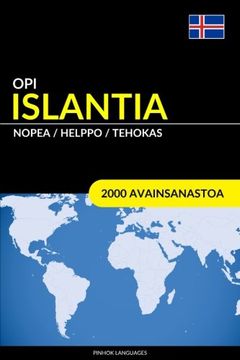 portada Opi Islantia - Nopea / Helppo / Tehokas: 2000 Avainsanastoa (Finnish Edition) (en Finlandés)