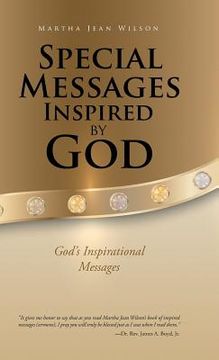 portada Special Messages Inspired by God: God's Inspirational Messages (en Inglés)